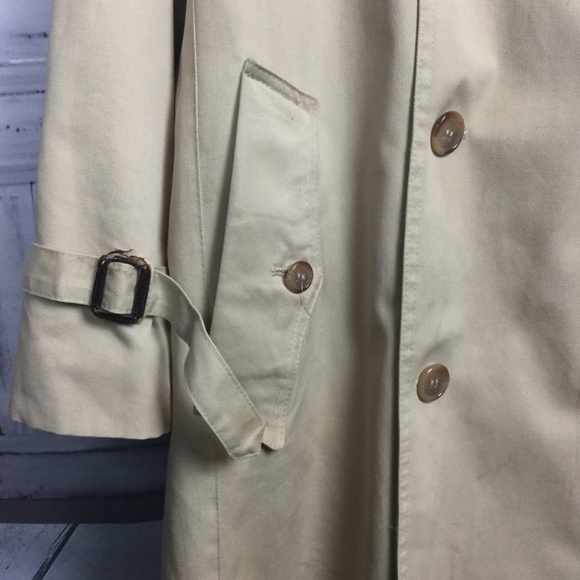 Christopher Rand Trench Coat Tan Vintage R 38 - Picture 3 of 8